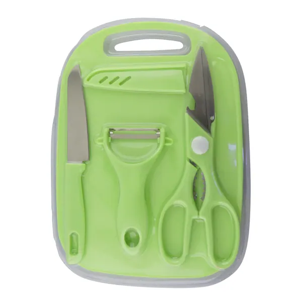 Set Cocina Con Tabla Para Picar 1