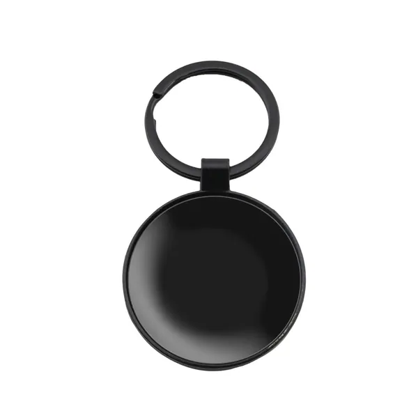 Llavero Cromo Redondo Black