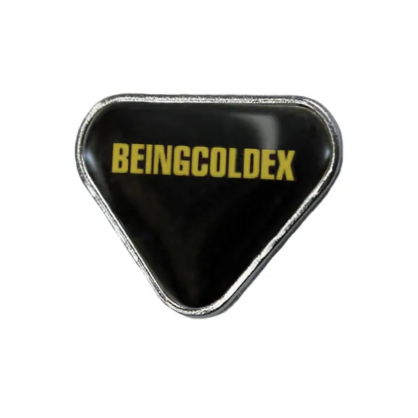 Pin de Solapa Triangulo Plateado