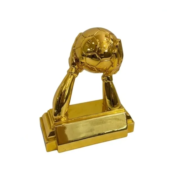 Trofeo resina manos arquero