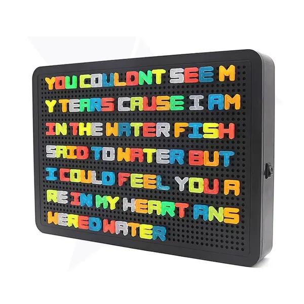 AVISO LED LETRAS NEON