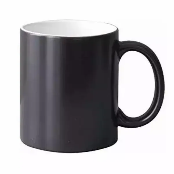 MUG MAGICO NEGRO BRILLANTE 11 ONZAS