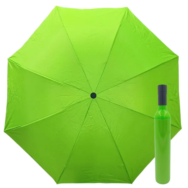 Sombrilla Botella Sublimable verde