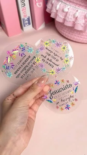 Posavasos de acrílico con impresión UV