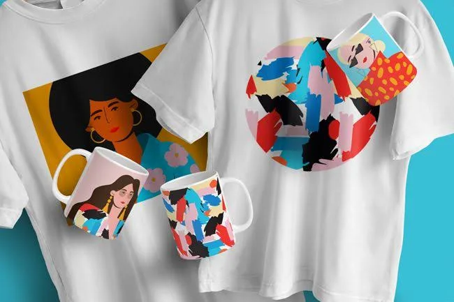 Camisetas y mugs sublimados a todo color
